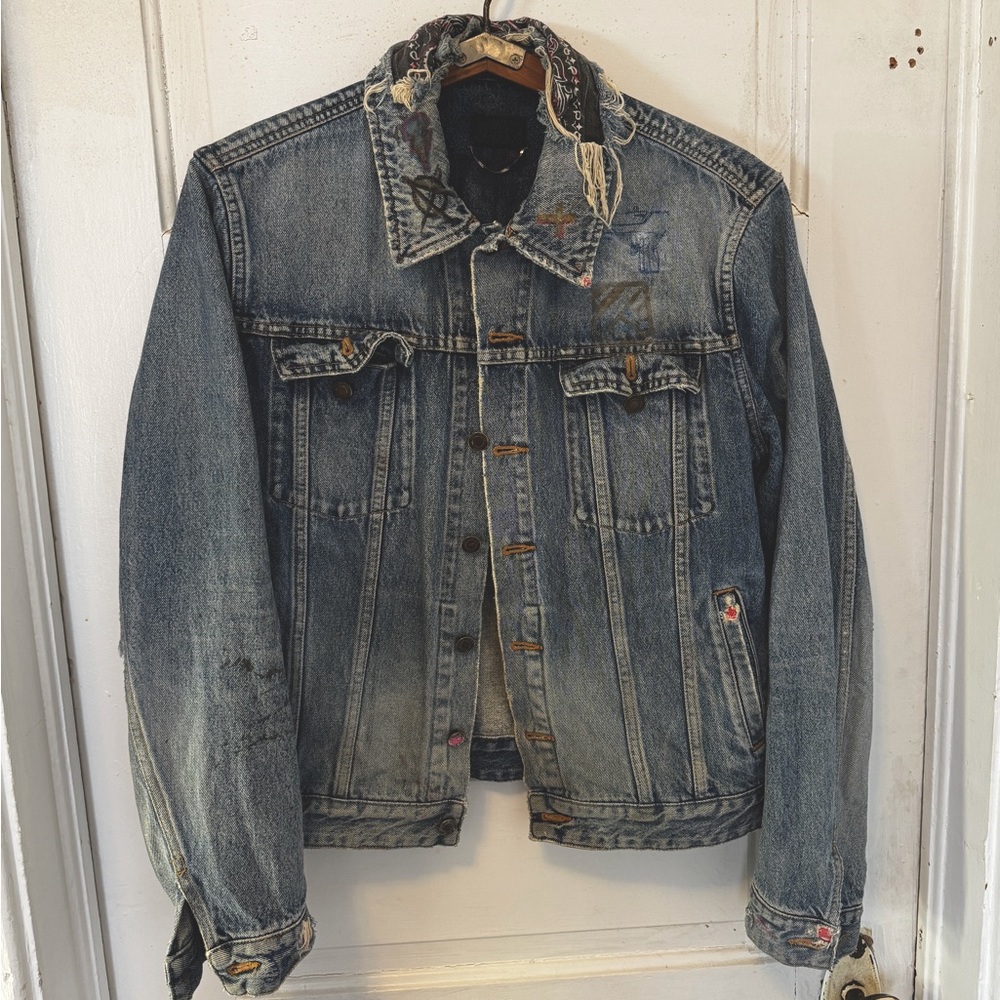 Authentic YSL Denim Jacket.